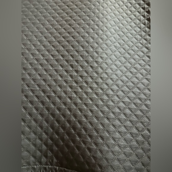 Club Monaco Moto Cropped Quilted Fabric/Leather Jacket/Blazer Sz.2 - Picture 7 of 8